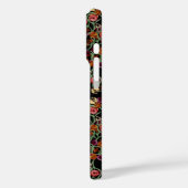 Helder Bloempatroon met groen gebladerte Case-Mate iPhone Case (Achterkant / Links)