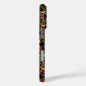 Helder Bloempatroon met groen gebladerte Case-Mate iPhone Case (Achterkant / Rechts)
