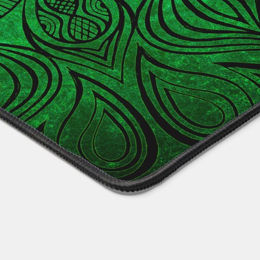 Helder bloemrijk Mandala Zen Boho Koel Levendig Gr Bureaumat (Hoek)