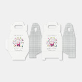 Helder Boerderij Floral Bird Elke zondag Bedankdoosjes (Uitgevouwen)