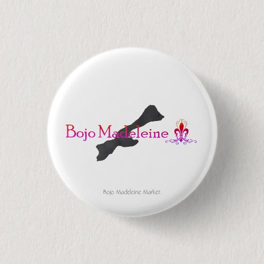 Helder Bojo Kleine Knopspeld Ronde Button 3,2 Cm (Voorkant)