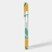 Helder Botanisch Citrus Monogram Case-Mate iPhone Case (Achterkant / Links)