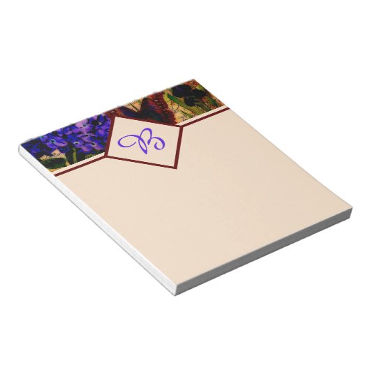 Helder botanisch notitieboek notitieblok (Schuin)