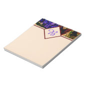Helder botanisch notitieboek notitieblok (Linkerzijde)
