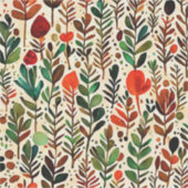 Helder botanisch print op maat sticker (Voorkant)