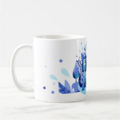 Helder Botanisch Verjaardagsgeschenk Koffiemok (Links)