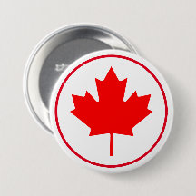 Helder Canadese Esdoornblad Canada Dag Rood Wit