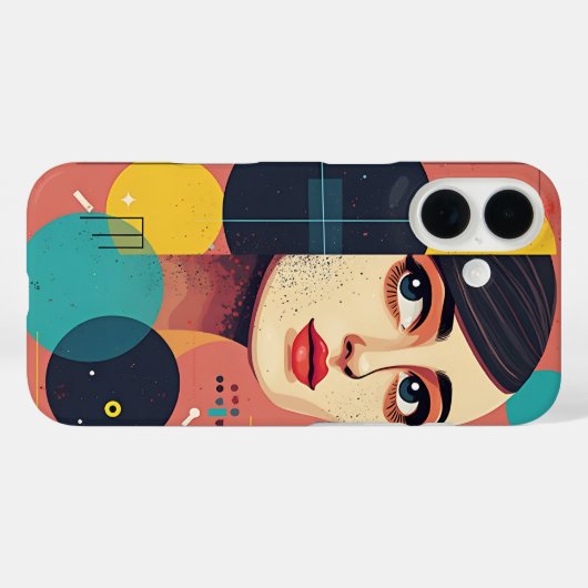 Helder Case-Mate iPhone Case (Achterkant (horizontaal))