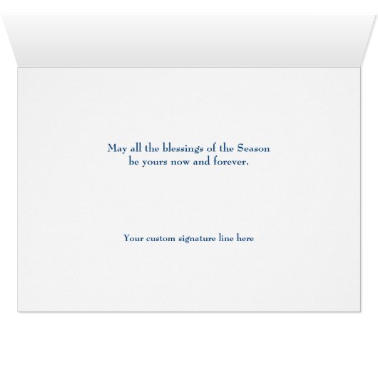 Helder Christelijke Silver Cross-Kerstmis (Binenzijde Horizontaal (Onderkant))