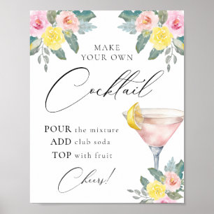 Helder Cocktailbar Poster