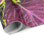 Helder Coleus Blad Ontwerp Cadeaupapier (Rol Hoek)