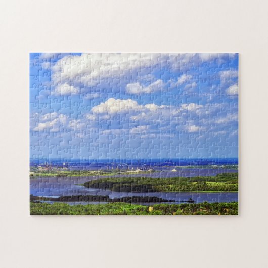 Helder dag, Duluth Minnesota Legpuzzel (Horizontaal)