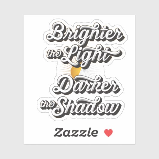 Helder de lichte Sticker van Vinyl (Vel)