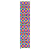 Helder Diamond Pattern Design Table Runner Korte Tafelloper (Voorkant)