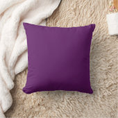 Helder diep Paarse Scatter Throw Cushion Kussen (Deken)