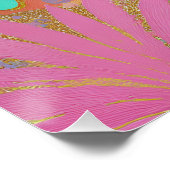 Helder Dopamine Decor Nee Poster (Hoek)
