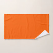 Helder Echte Oranje Effen Kleur Bad Handdoek (Handdoek)