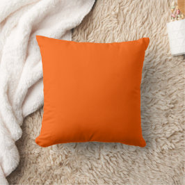 Helder Echte Oranje Effen Kleur Kussen