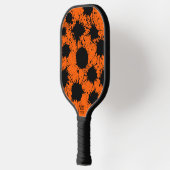 Helder Echte Oranje Effen Kleur Pickleball Paddle (Links)