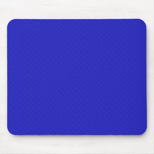 Helder effen neonblauw gestructureerd. muismat (Voorkant)