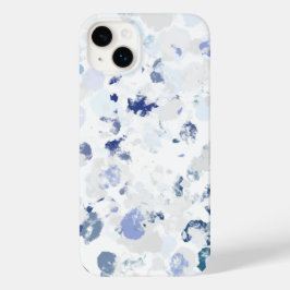 Helder en Blauw en Grijs Spatten Case-Mate iPhone 14 Plus Hoesje