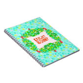 Helder en glanzend Wreath Notitieboek (Rechterzijde)