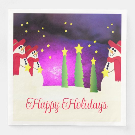 helder en grillig servet (Voorkant)