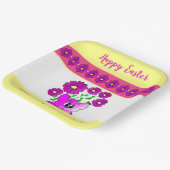 Helder en kleurrijk Beer Papieren Bordje (Gebogen)