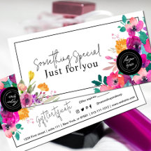 Helder en Kleurrijk Cadeau Certificaat Wilde Bloem