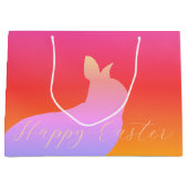 Helder en kleurrijk groot cadeauzakje (Voorkant)