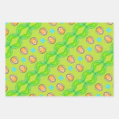 Helder en kleurrijk inpakpapier vel (Voorkant 3)