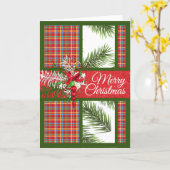 Helder en Kleurrijk Persoonlijk Vouwbare Kerstmis Kaart (Gele Bloem)