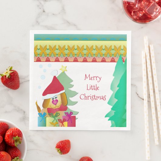 Helder en kleurrijk servet (Insitu)