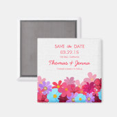 Helder en kleurrijk sparen de Datum Magneten (Voorkant / Achterkant)