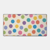 Helder en leuk Abstract Hexagon ontwerp Bureaumat (Voorkant)