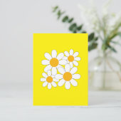 Helder en Mooi Madeliefje Briefkaart (Staand voorkant)