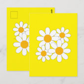 Helder en Mooi Madeliefje Briefkaart (Voorkant / Achterkant)