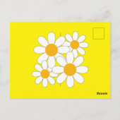 Helder en Mooi Madeliefje Briefkaart (Achterkant)