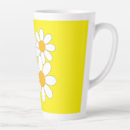 Helder en Mooi Madeliefje Latte Mok