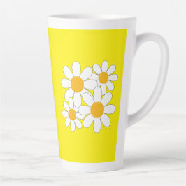 Helder en Mooi Madeliefje Latte Mok