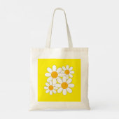 Helder en Mooi Madeliefje Tote Bag (Achterkant)