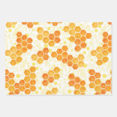 Helder en oud Honeycomb Inpakpapier Vel (Voorkant 2)