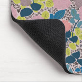 Helder en Speels Roos Print muismat (Hoek)