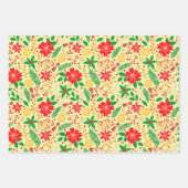 Helder en uniek kerstpatroon inpakpapier vel (Voorkant 2)