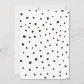 Helder en vet | Uitnodiging tot Afstuderen (Achterkant)