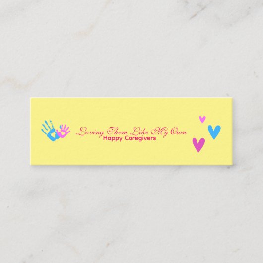 Helder en vun voor zorgverleners 24 Zeven Mini Visitekaartje (Voorkant)