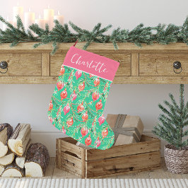 Helder Festieve Kitsch Kerstmis | Monogram Kleine Kerstsok