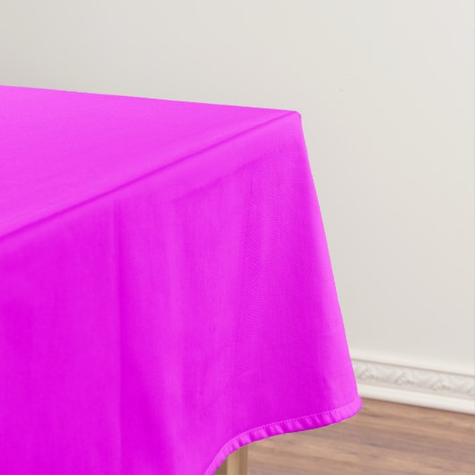 Helder Fuchsia Effen Kleur Tafelkleed (Voorbeeld)