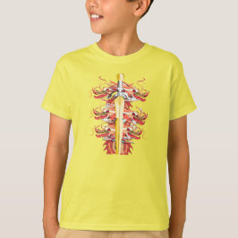 Helder Geel Drakenzwaard T-shirt