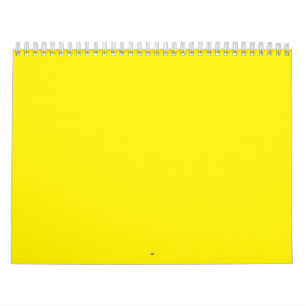 Helder Geel Effen Achtergrond Krachtige Moderne Kalender